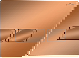 Mexen Tex 04 splachovacie tlačidlo, lesklé ružové zlato - 6104-09