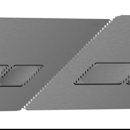 Mexen Tex 04 splachovací tlačidlo, gun gray brúsený - 6104-12