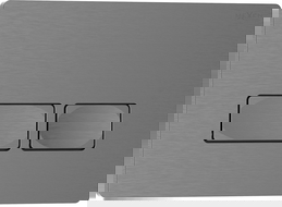 Mexen Tex 04 splachovací tlačidlo, gun gray brúsený - 6104-12