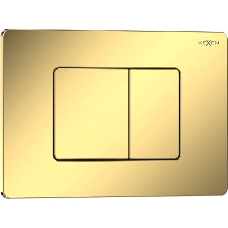 Mexen Tex 05 splachovacie tlačidlo nehrdzavejúca oceľ, zlatý šampanský lesklý - 6105-08