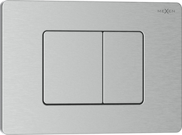 Mexen Tex 05 splachovací tlačidlo nerezová oceľ, inox - 6105-10