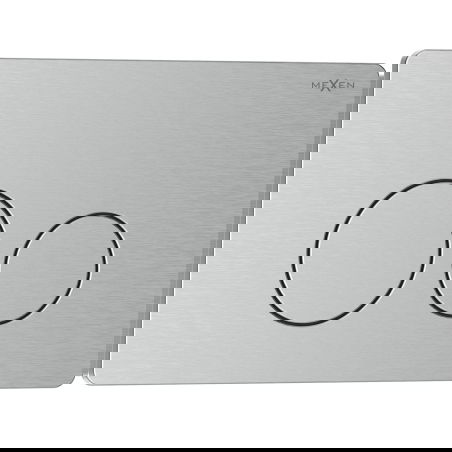 Mexen Tex 06 splachovacie tlačidlo nerezová oceľ, inox - 6106-10