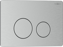 Mexen Tex 06 splachovacie tlačidlo nehrdzavejúca oceľ, inox - 6106-10