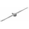 Mexen Flat 360° Super Slim odtokový žľab otočný 110 cm, chrómová - 1051110
