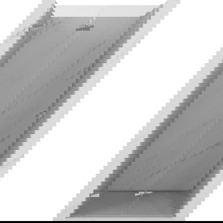 Mexen Lunar-F skladacie sprchové dvere ľavé 85 cm, transparentné, chróm - 836-085-000-01-00-L