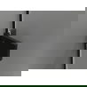 Mexen Lunar-F skladacie dvere na sprchu ľavé 70 cm, priehľadné, čierne - 836-070-000-70-00-L