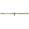 Mexen Flat 360° Super Slim odtokový žľab otočný 150 cm, zlatá - 1551150