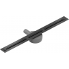Mexen Flat 360° Super Slim odtokový žľab otočný 70 cm, čierna - 1751070
