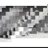 Mexen Lunar-F skladacie sprchové dvere pravé 60 cm, priehľadné, chróm - 836-060-000-01-00-P