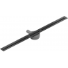 Mexen Flat 360° Super Slim odtokový žľab otočný 90 cm, čierna - 1751090