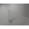 Mexen Lunar-F skladacie sprchové dvere pravé 95 cm, transparentné, chróm - 836-095-000-01-00-P