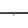 Mexen Flat 360° Super Slim odtokový žľab otočný 140 cm, čierna - 1751140