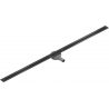 Mexen Flat 360° Super Slim odtokový žľab otočný 180 cm, čierna - 1751180