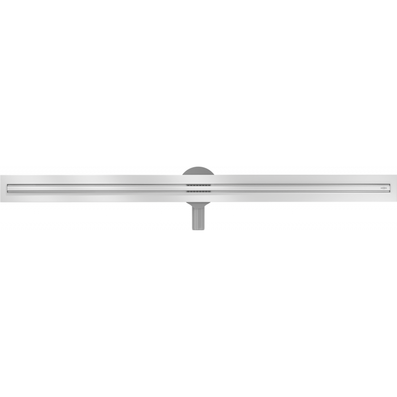 Mexen Flat 360° Slim rotujúci lineárny odtok 160 cm, nerez - 1041160