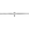 Mexen Flat 360° Slim otočný lineárny odtok 180 cm, inox - 1041180