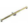 Mexen Flat 360° Slim odtokový žľab otočný 140 cm, zlatá - 1541140