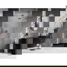 Mexen Lunar L sprchové dvere otváravé pravé 85 cm, transparentné, ružové zlato - 834L-085-000-60-00-P