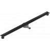 Mexen Flat 360° Slim otočný lineárny odtok 130 cm, čierny - 1741130