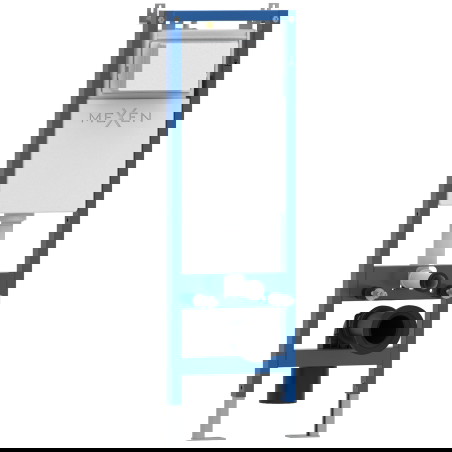 Mexen Tex W úzky podomietkový rám pre WC, rohový - 61105