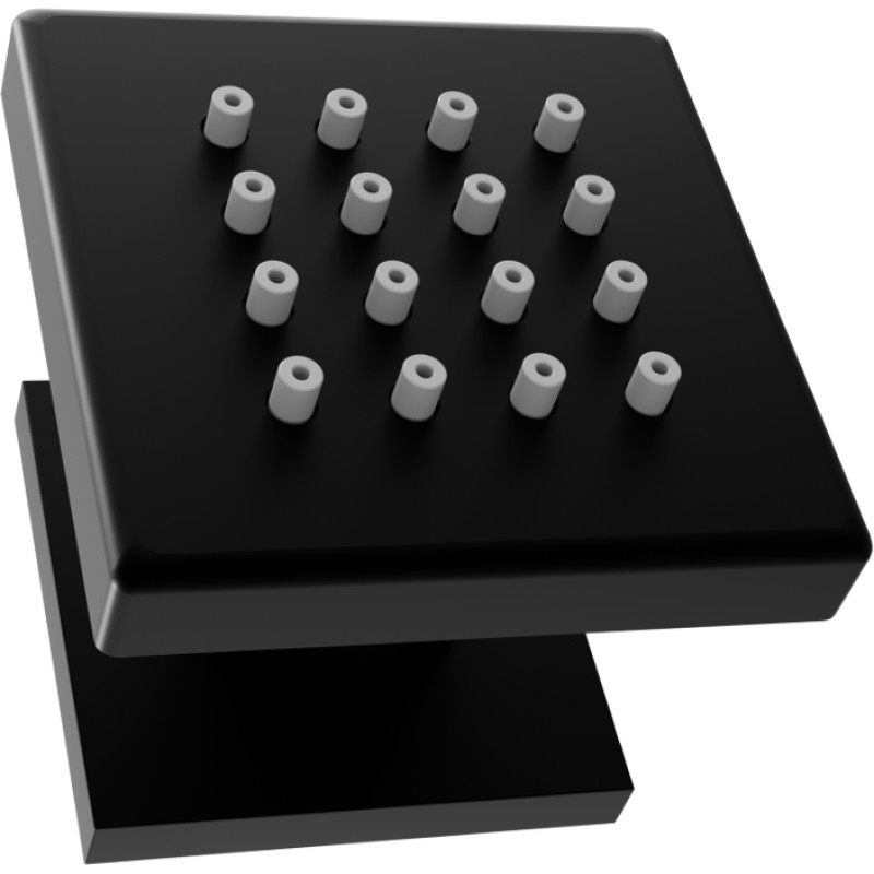 Mexen Cube povrchová bočná dýza, čierna - 79360-70