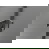 Mexen Lunar L sprchové dvere, pravé výklopné 100 cm, priehľadné, gun metal - 834L-100-000-95-00-P