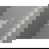 Mexen Lunar L sprchové dvere výkyvné pravostranné 100 cm, transparentné, brúsený nikel - 834L-100-000-97-00-P