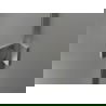 Mexen Lunar L sprchové dvere výkyvné pravostranné 100 cm, transparentné, brúsený nikel - 834L-100-000-97-00-P