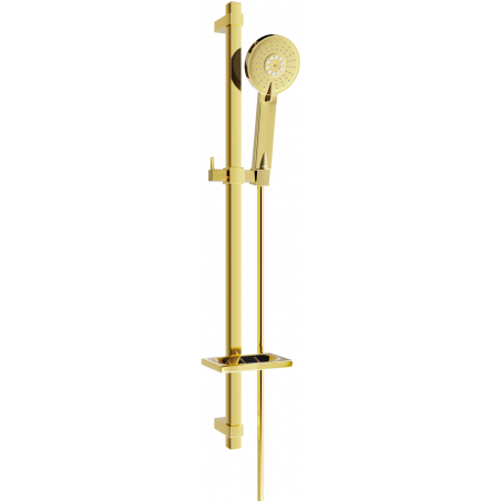 Mexen DQ40 sprchový set posuvný, zlatý - 785404581-50