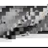 Mexen Lunar-B sprchové dvere výklopné pravé 100 cm, transparentné, gun metal - 832-100-000-95-00-P