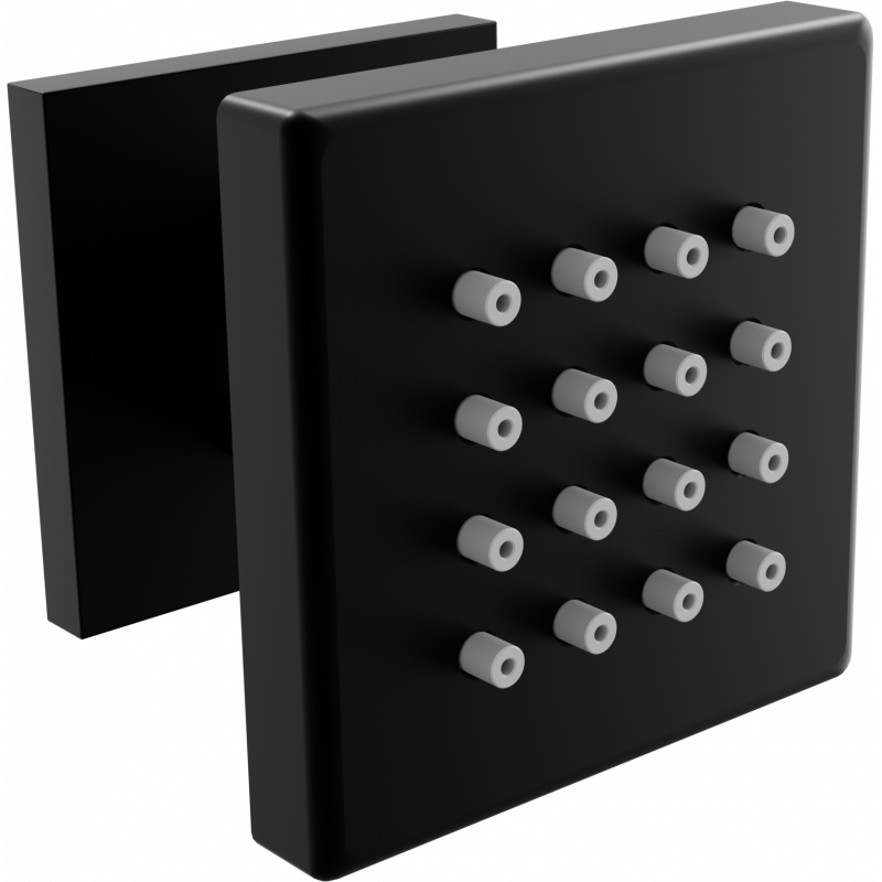 Mexen bočná tryska nad omietkou, čierna - 79360-70