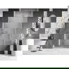 Mexen Lunar-B sprchové dvere pravé 100 cm, priehľadné, brúsený nikel - 832-100-000-97-00-P