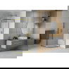 Mexen Rio sprchový kout čtvrtkruhový 90 x 90 cm, transparentní, zlatý - 863-090-090-50-00