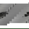 Mexen Lunar-F skladacie sprchové dvere pravé 85 cm, priehľadné, gun metal - 836-085-000-95-00-P