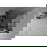 Mexen Rio sprchový kout půlkruhový 80 x 80 cm, grafit, zlatý - 863-080-080-50-40