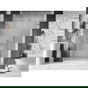 Mexen Lunar-B sprchové dvere výklopné ľavé 145 cm, transparentné, chróm - 832S-145-050-01-00-L