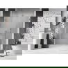 Mexen Lunar-B sprchové dvere výklopné ľavé 145 cm, transparentné, chróm - 832S-145-050-01-00-L