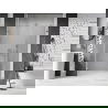 Mexen Lunar-B sprchové dvere výklopné ľavé 145 cm, transparentné, chróm - 832S-145-050-01-00-L