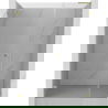 Mexen Lunar-B L sprchové dvere výklopné ľavé 130 cm, priehľadné, zlaté brúsené - 832SL-130-050-55-00-L