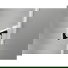 Mexen Lunar-B ľavé sprchové dvere, 150 cm, transparentné, biele - 832S-150-050-20-00-L