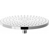 Mexen D-05 dažďová sprcha 22 cm, chróm/biely - 79705-00