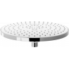 Mexen D-05 dažďová sprcha 22 cm, chrómová/biela- 79705-00