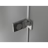 Mexen Lunar-F skladacie sprchové dvere ľavé 115 cm, transparentné, chróm - 836S-115-050-01-00-L