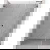 Mexen Lunar-B L sprchové dvere výklopné ľavé 125 cm, transparentné, ružové zlato - 832SL-125-050-60-00-L