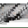 Mexen Lunar-B L sprchové dvere výklopné ľavé 130 cm, transparentné, brúsená meď - 832SL-130-050-65-00-L