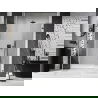 Mexen Lunar-B L sprchové dvere výklopné ľavé 115 cm, transparentné, gun gray brúsený - 832SL-115-050-66-00-L