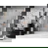 Mexen Lunar-B sprchové dvere sklopné ľavé 120 cm, transparentné, ružové zlato - 832S-120-050-60-00-L