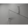 Mexen Lunar-F skladacie sprchové dvere pravé 120 cm, transparentné, chróm - 836S-120-050-01-00-P