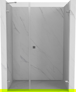 Mexen Lunar-B sprchové dvere výklopné pravé 135 cm, transparentné, chróm - 832S-135-050-01-00-P