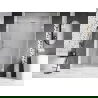 Mexen Lunar-B sprchové dvere výklopné pravé 120 cm, priehľadné, biele - 832S-120-050-20-00-P