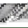 Mexen Lunar-B sprchové dvere výklopné pravé 120 cm, priehľadné, biele - 832S-120-050-20-00-P